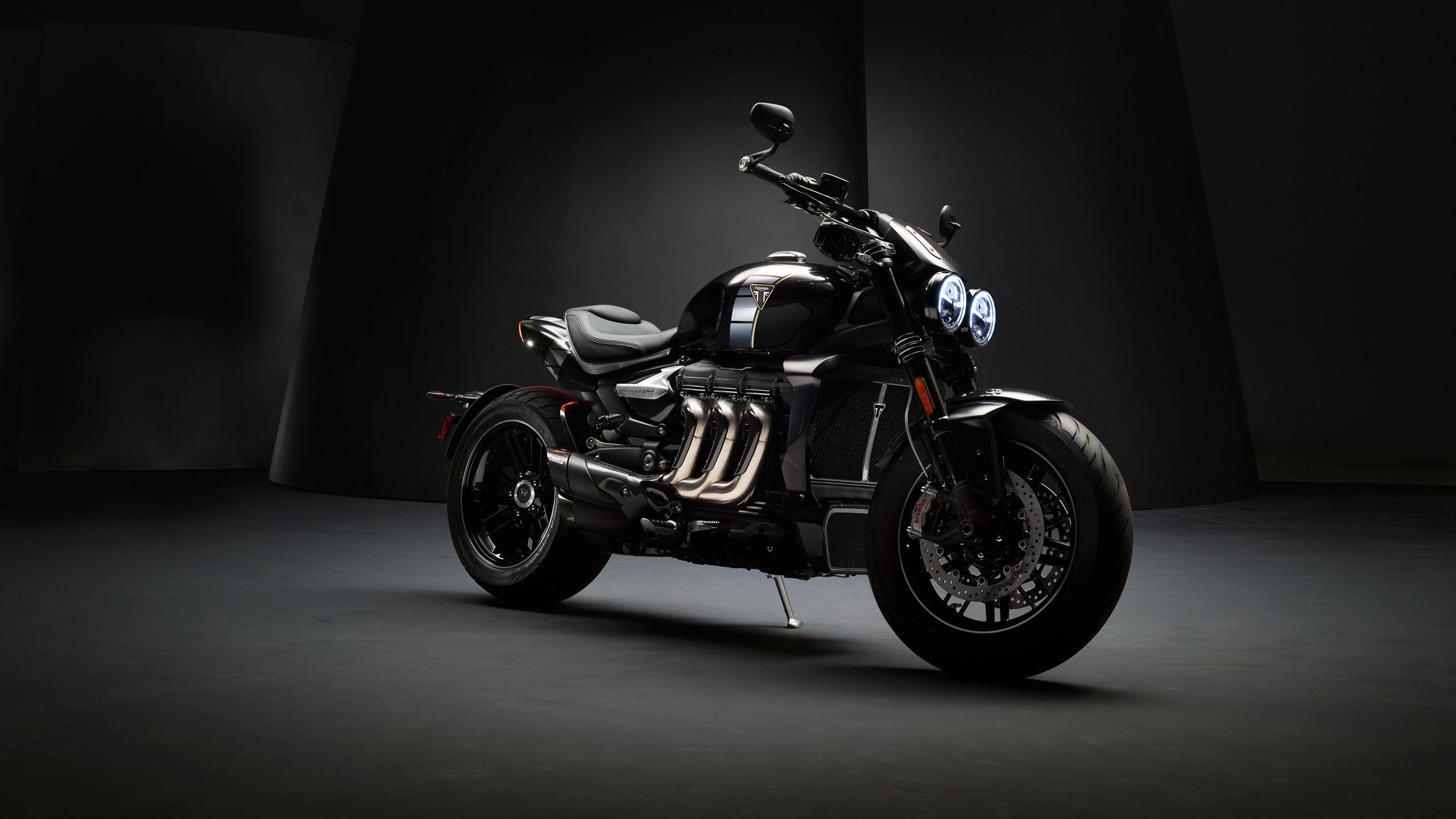 2560x1440 Motorcycle, Triumph Rocket 3 TFC, 2019 wallpaper. Triumph rocket, Triumph motorcycles, Motorcycle