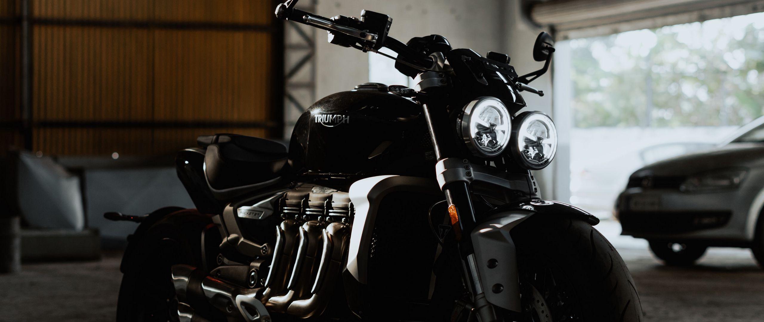 2560x1080 Download wallpaper 2560x1080 triumph rocket triumph, bike, motorcycle dual wide 1080p HD background