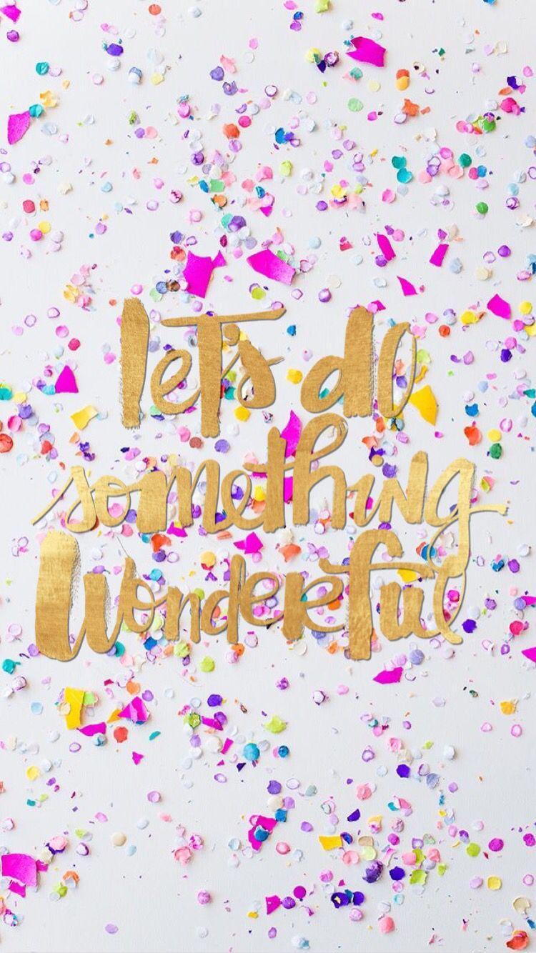 750x1334 Confetti Wallpaper