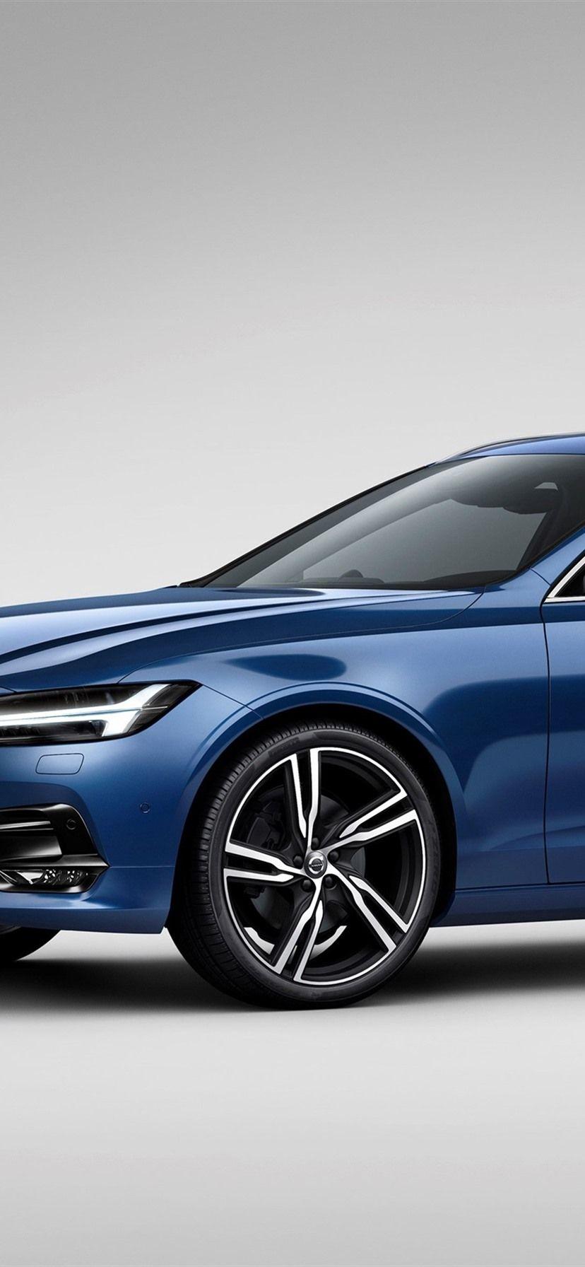 828x1792 Volvo S90 Blue Car Side View 1080x1920 IPhone 8 7 6 6S Plus Wallpaper, Background, Picture, Image