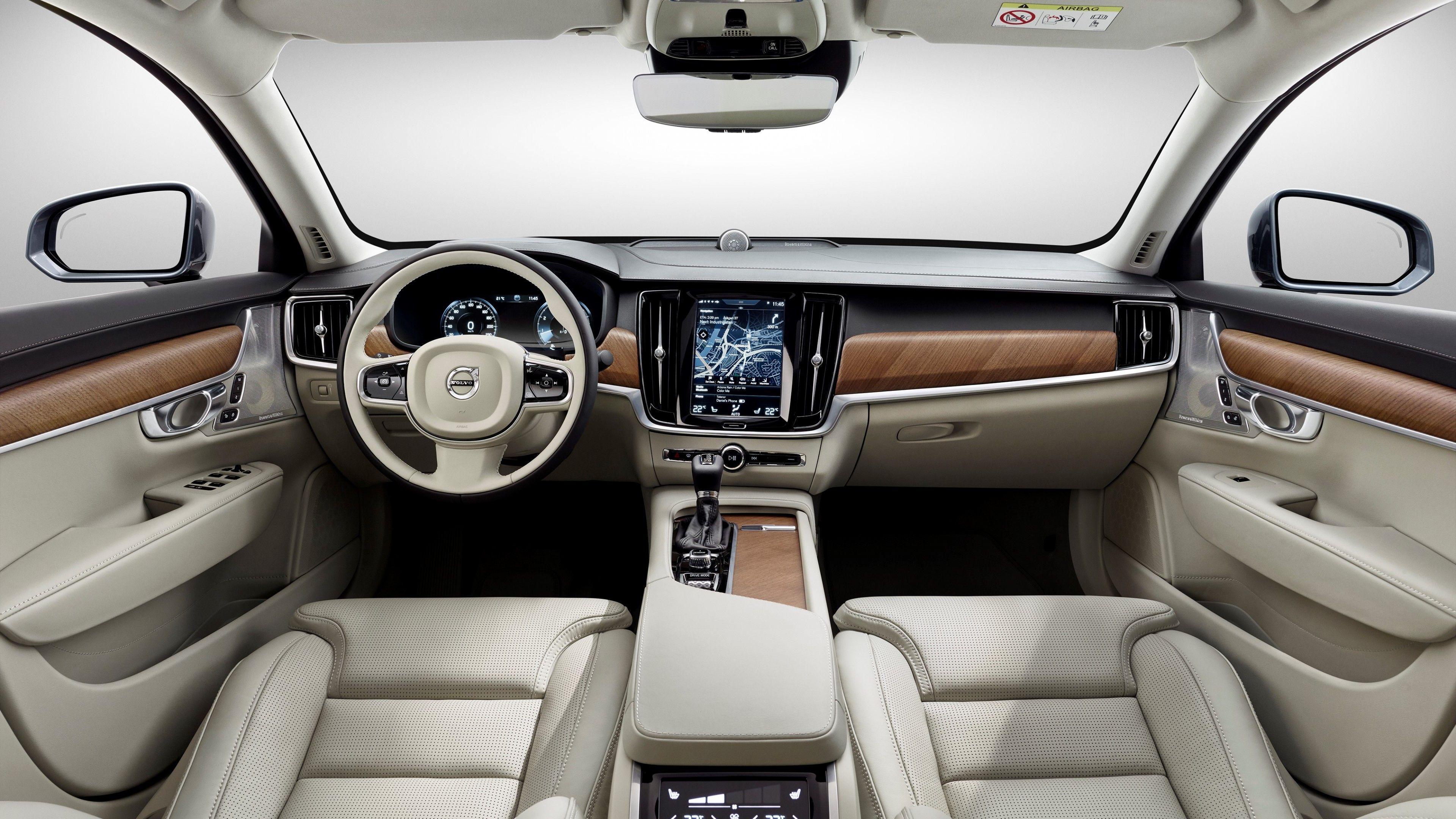 3840x2160 Wallpaper Volvo S MWC interior, Volvo Pilot Assist, Cars & Bikes