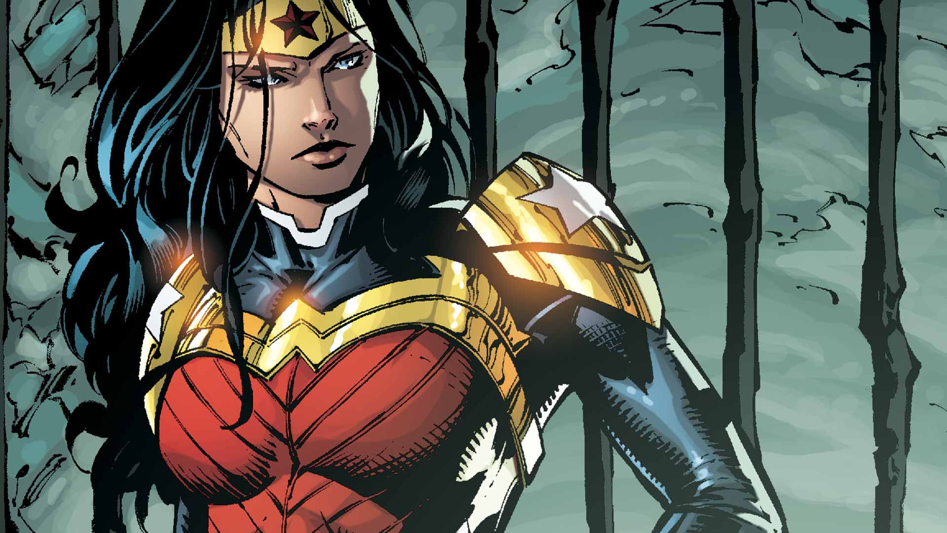 1920x1080 Wonder Woman New 52 HD Wallpaper