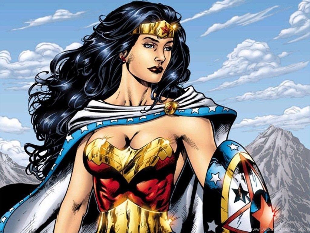 1024x768 My Free Wallpaper Comics Wallpaper : Wonder Woman Desktop Background