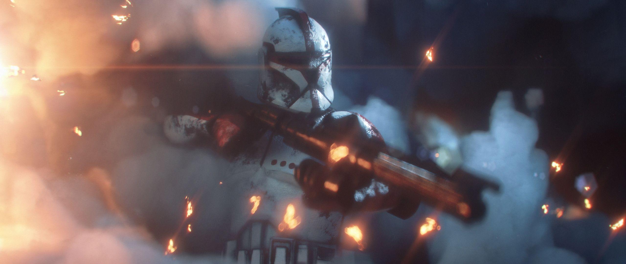 2560x1080 Download 2560x1080 wallpaper video game, star wars, clone trooper, dual wide, widescreen, 2560x1080 HD image, background, 19713