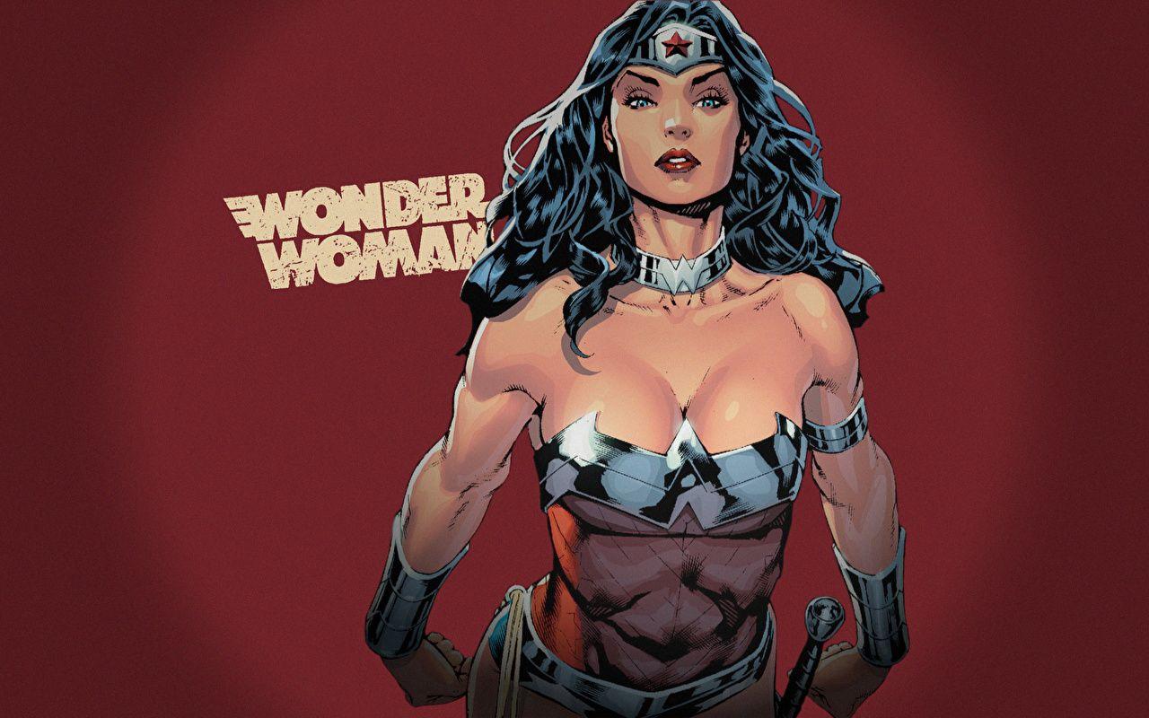 1280x800 Wallpaper superheroes Wonder Woman hero Girls Fantasy Glance