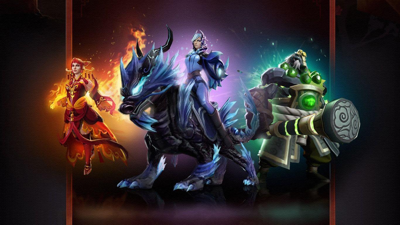 1366x768 Dota2 : Luna HD