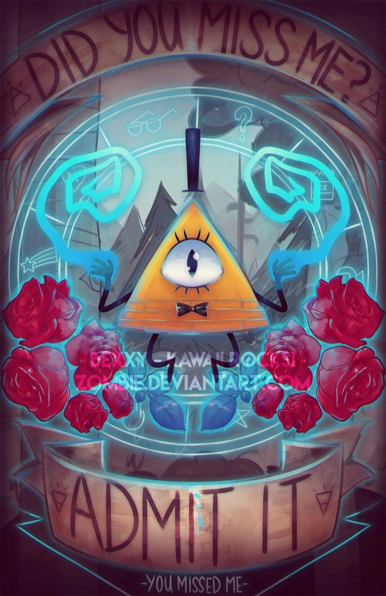 1244x1920 COLLECTION IMAGE WALLPAPER GRAVITY FALLS BILL magic, people, being, art, book, triangle, Gravity