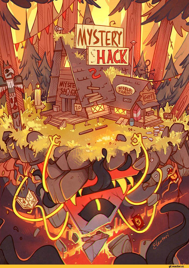 770x1094 Gf Art Gravity Falls Bill Cipher Gf Wallpaper Wpt7004995 Falls Weirdmageddon Poster HD Wallpaper