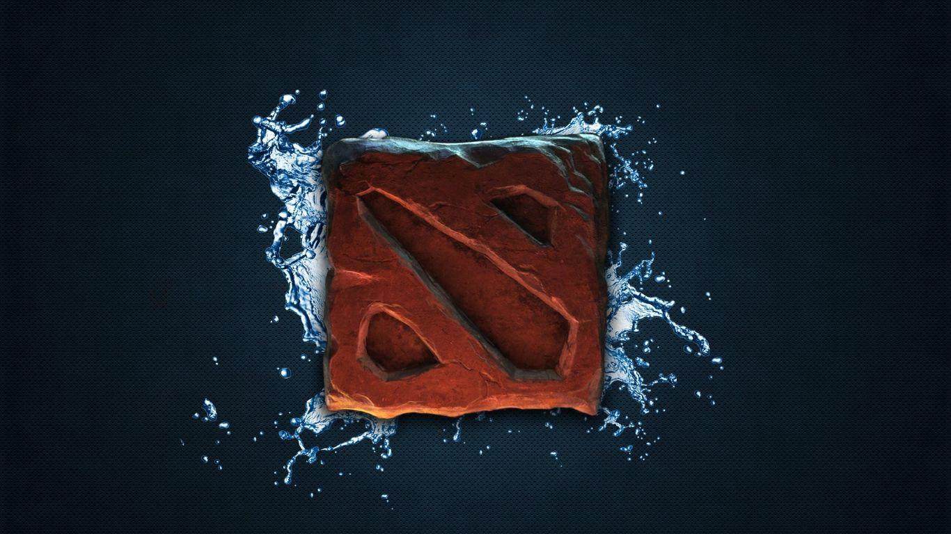 1366x768 Dota 2 Logo Art 1366x768 Resolution HD 4k Wallpaper, Image, Background, Photo and Picture