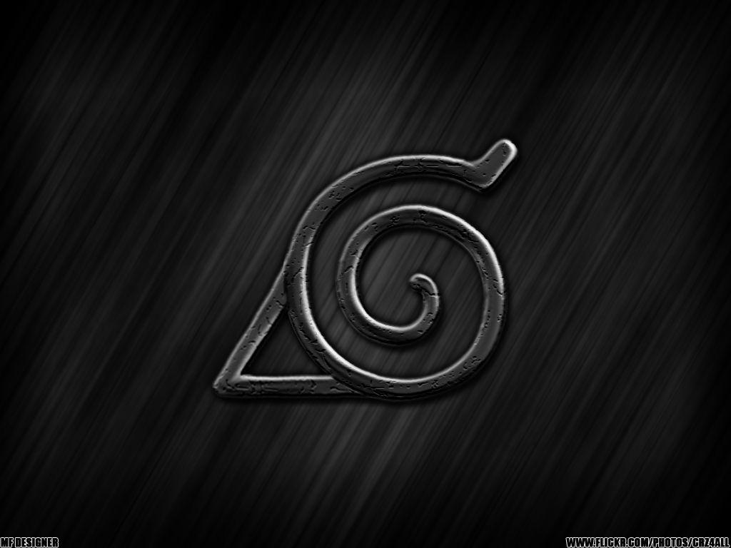 1024x768 Naturesource: Hidden Leaf Village Symbol