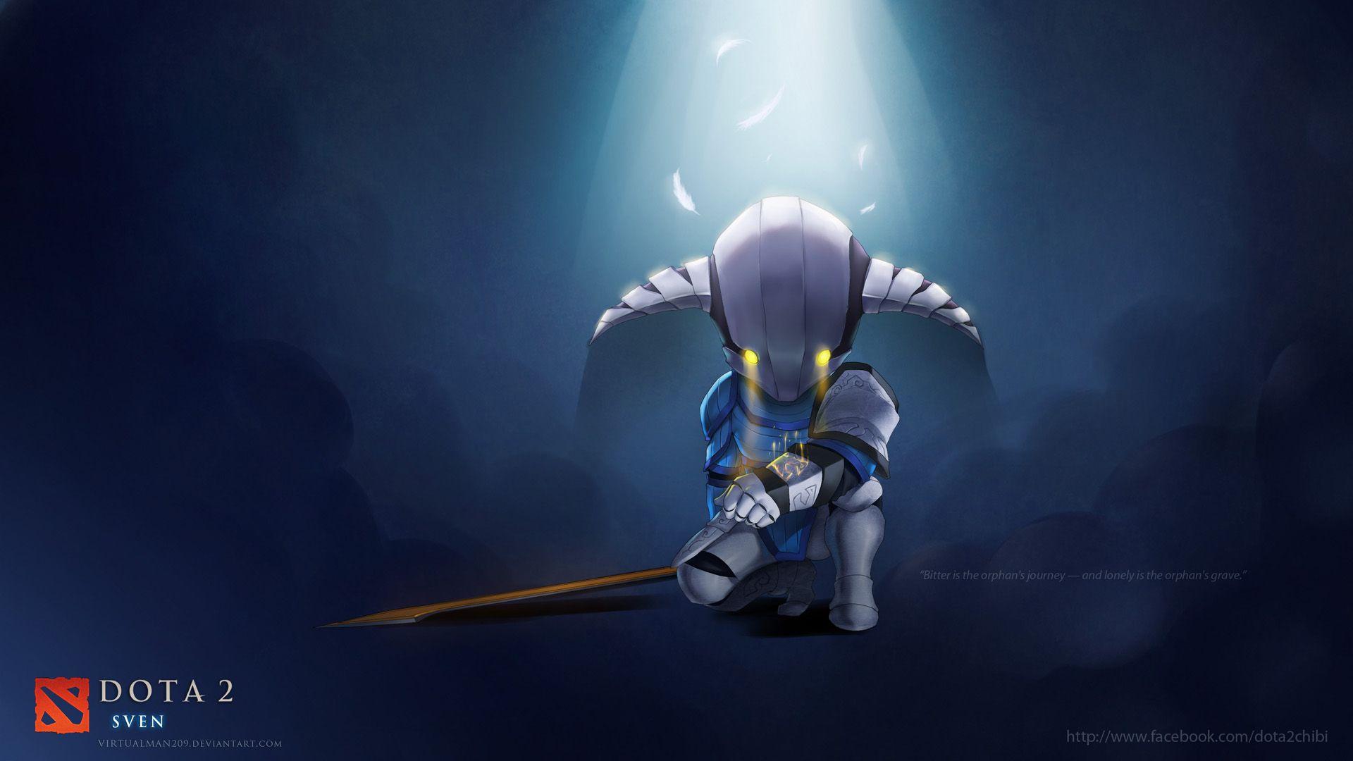 1920x1080 Sven Dota2 Chibi. Chibi wallpaper, Chibi, Graphic wallpaper