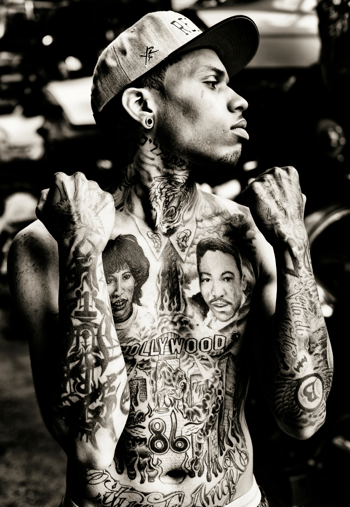 1365x1976 Kid Ink Tattoos. Kid ink, Rapper and Tattoo