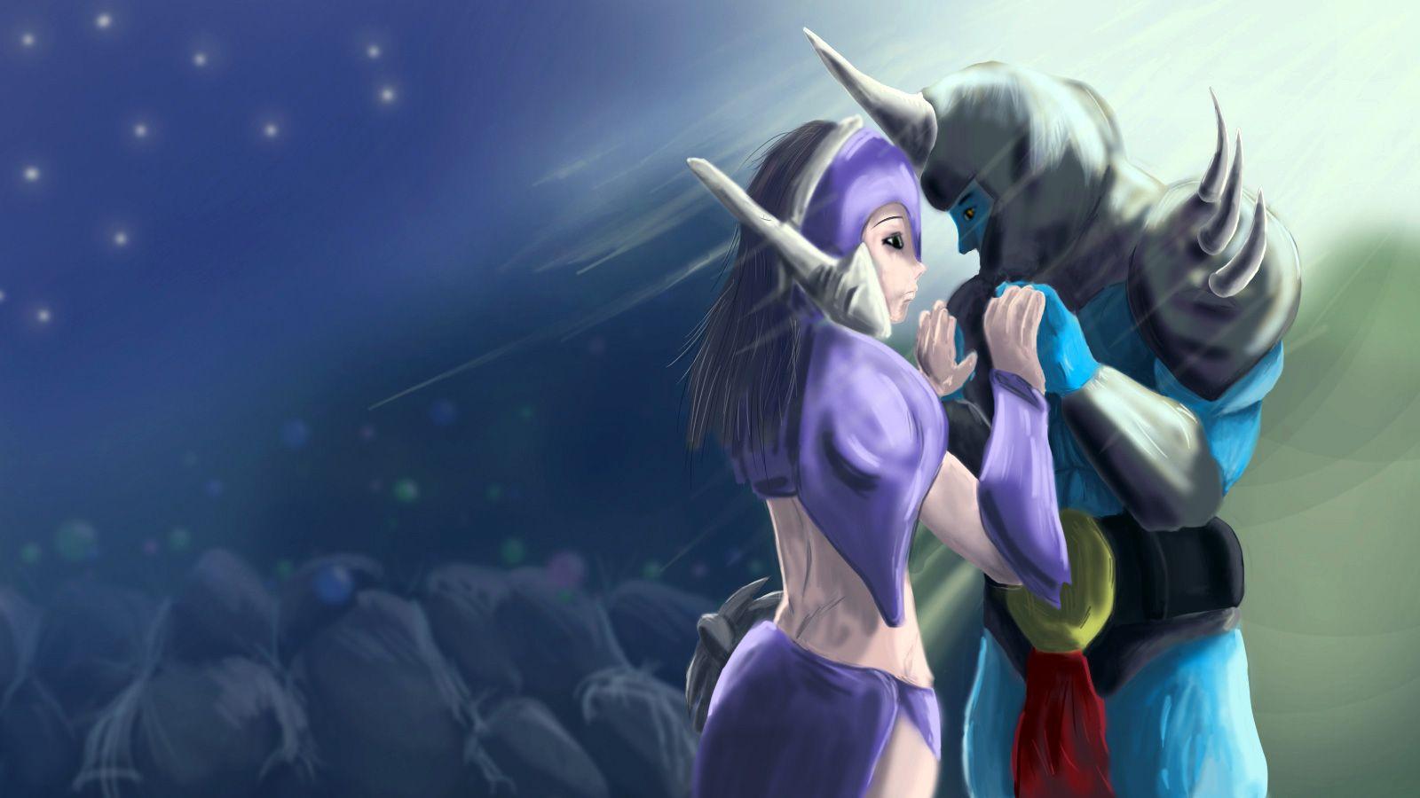1600x900 Dota 2 Wallpaper: Dota 2 Fan Art Spirit and Sven