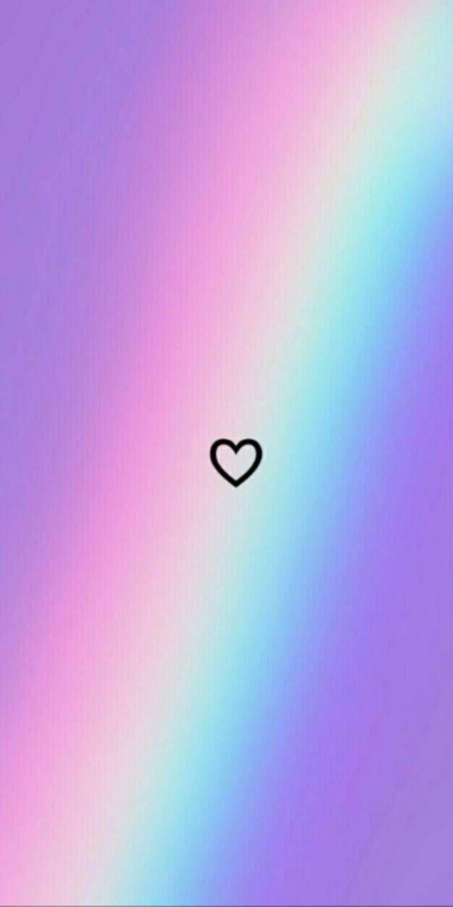 Pastel Rainbow Heart Wallpapers - Top Free Pastel Rainbow Heart Backgrounds  - WallpaperAccess