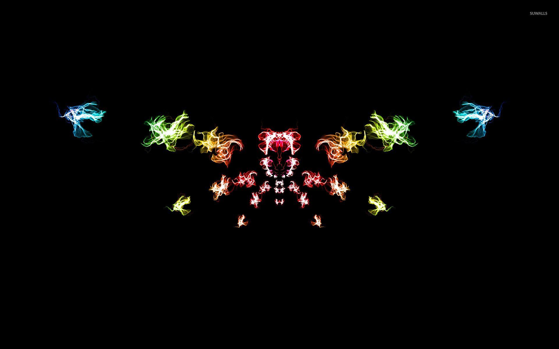 1920x1200 Rainbow smoke wallpaper wallpaper