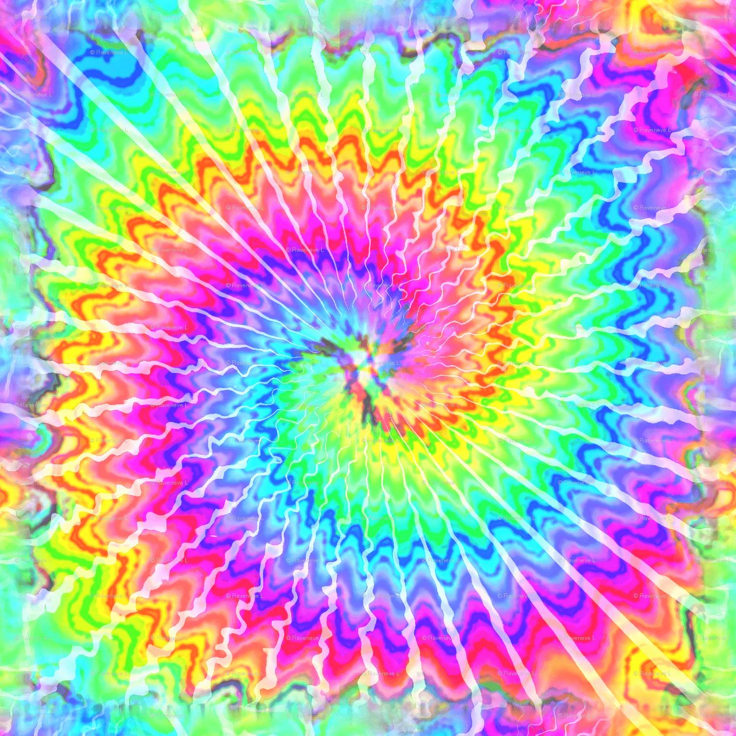 Neon Tie Dye Backgrounds