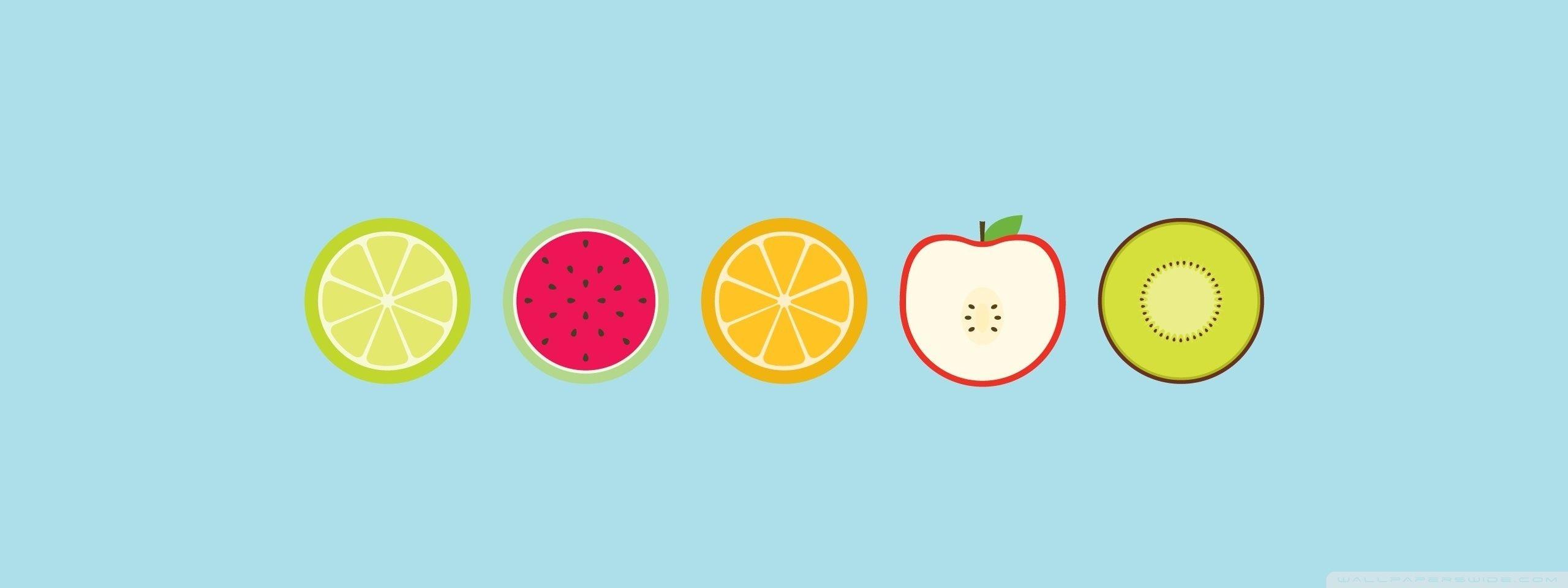 2560x960 Fruit Slice Ultra HD Desktop Background Wallpaper for 4K UHD TV : Multi Display, Dual Monitor : Tablet