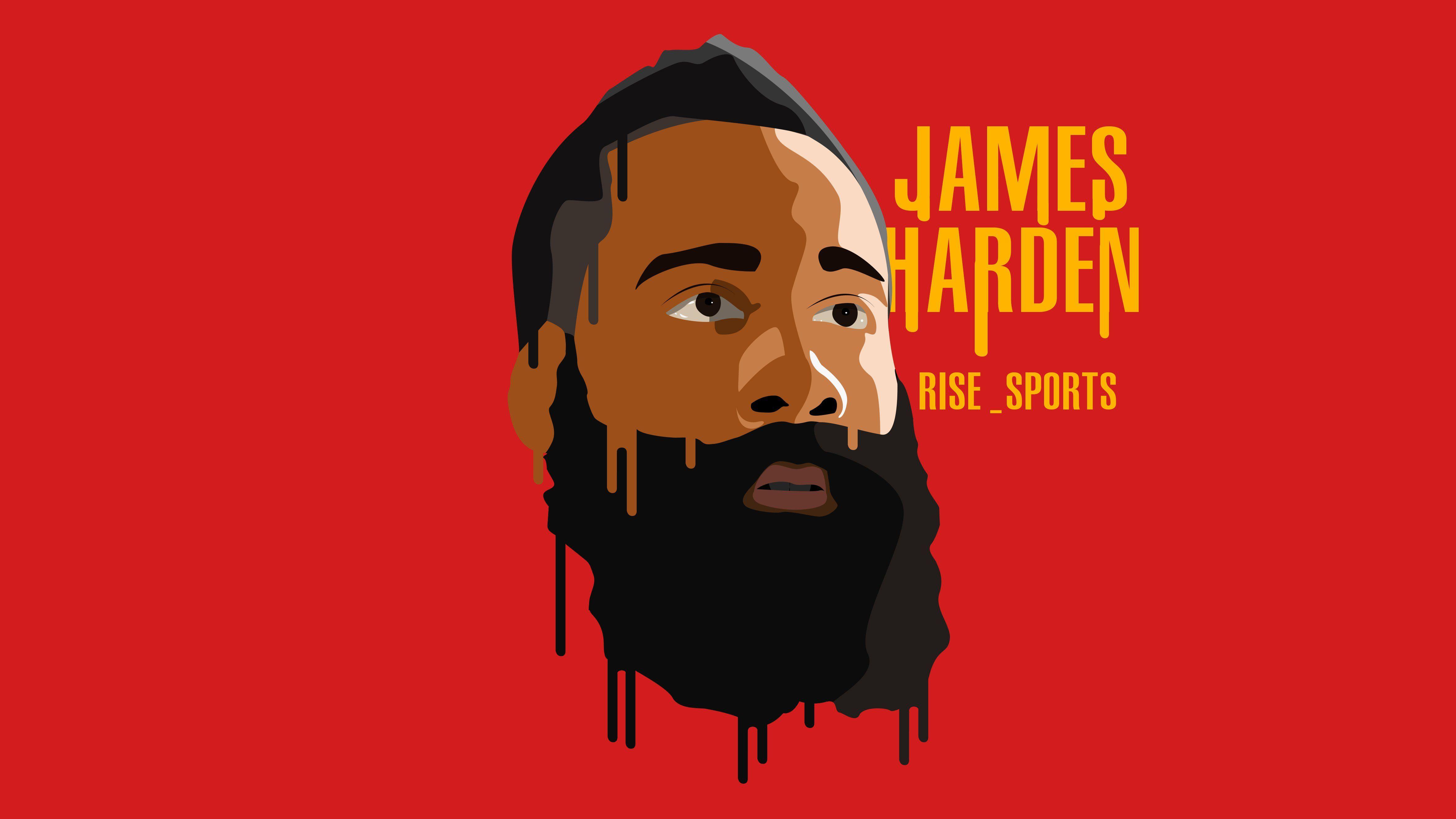 4704x2646 I made a James Harden wallpaper!