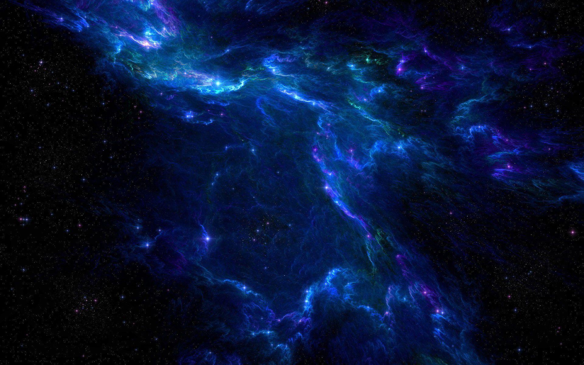 1920x1200 Wallpaper.wiki Space Blue Nebula Photos PIC WPB0010690