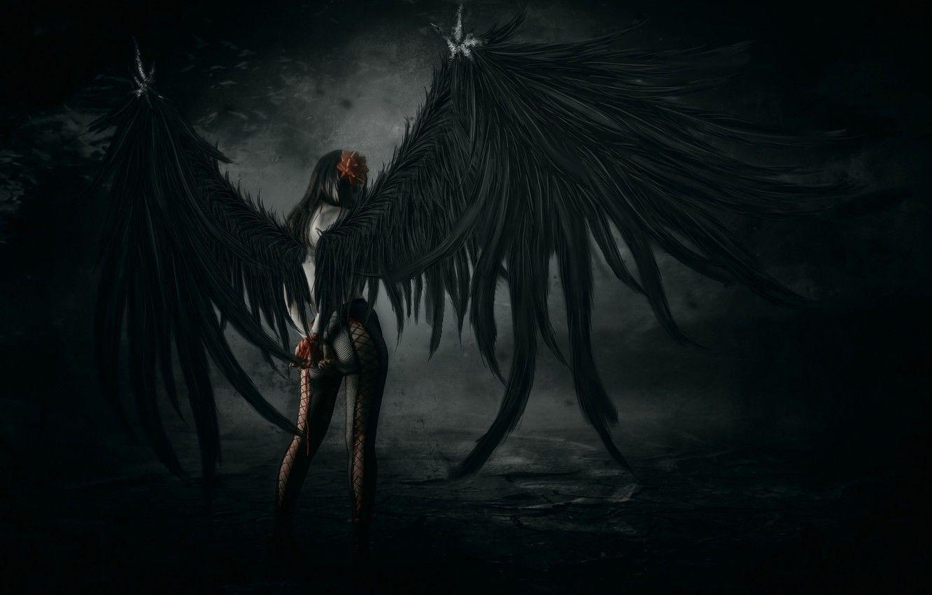 Dark Angel Girl Wallpapers - Top Free Dark Angel Girl Backgrounds ...