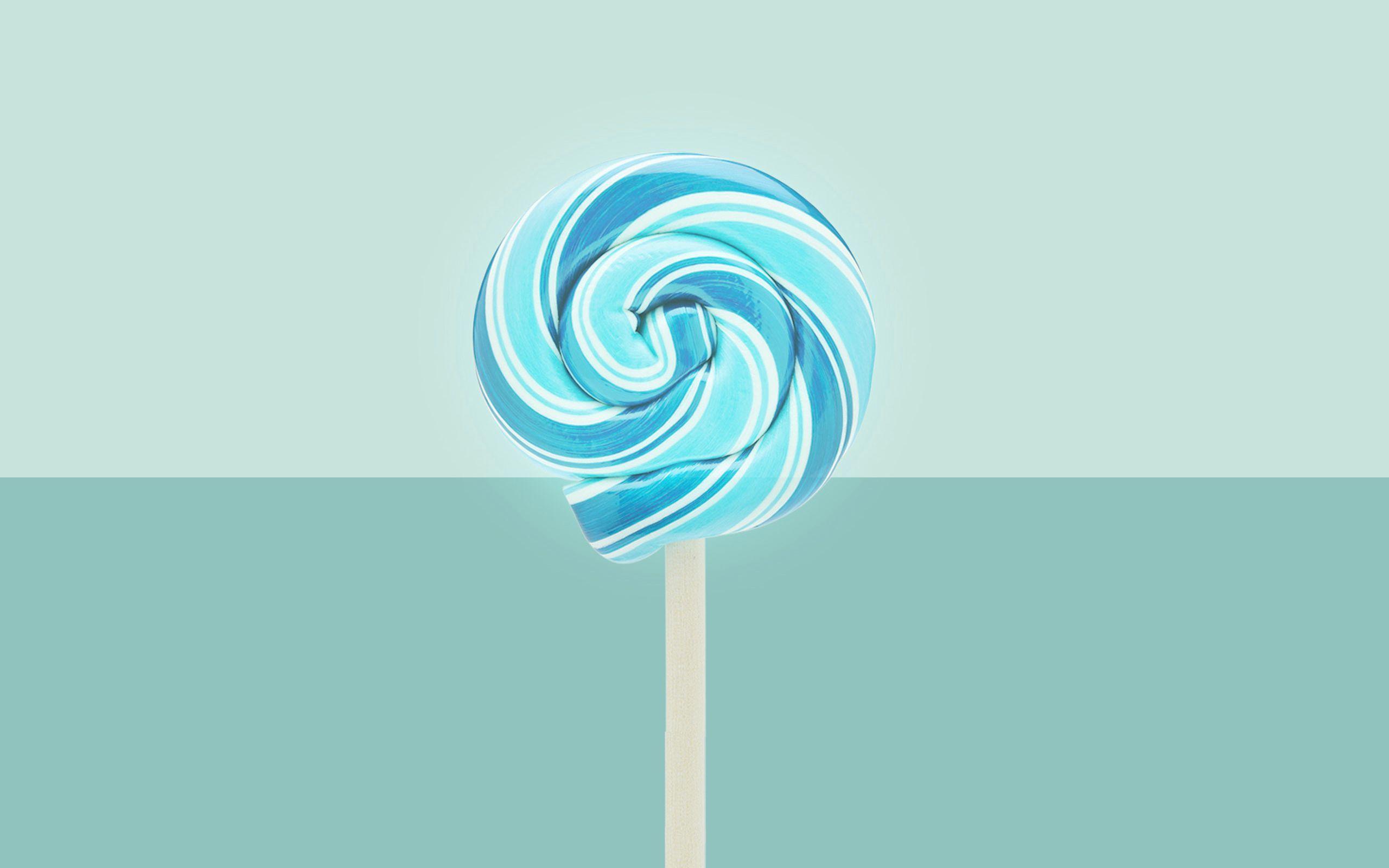 2560x1600 Download wallpaper 2560x1600 lollipop, minimalism, sweet, blue widescreen 16:10 HD background