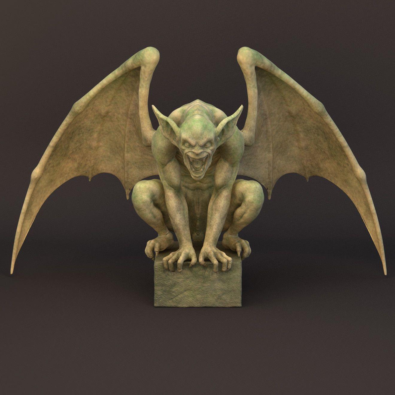 3d Gargoyle Wallpapers Top Free 3d Gargoyle Backgrounds Wallpaperaccess