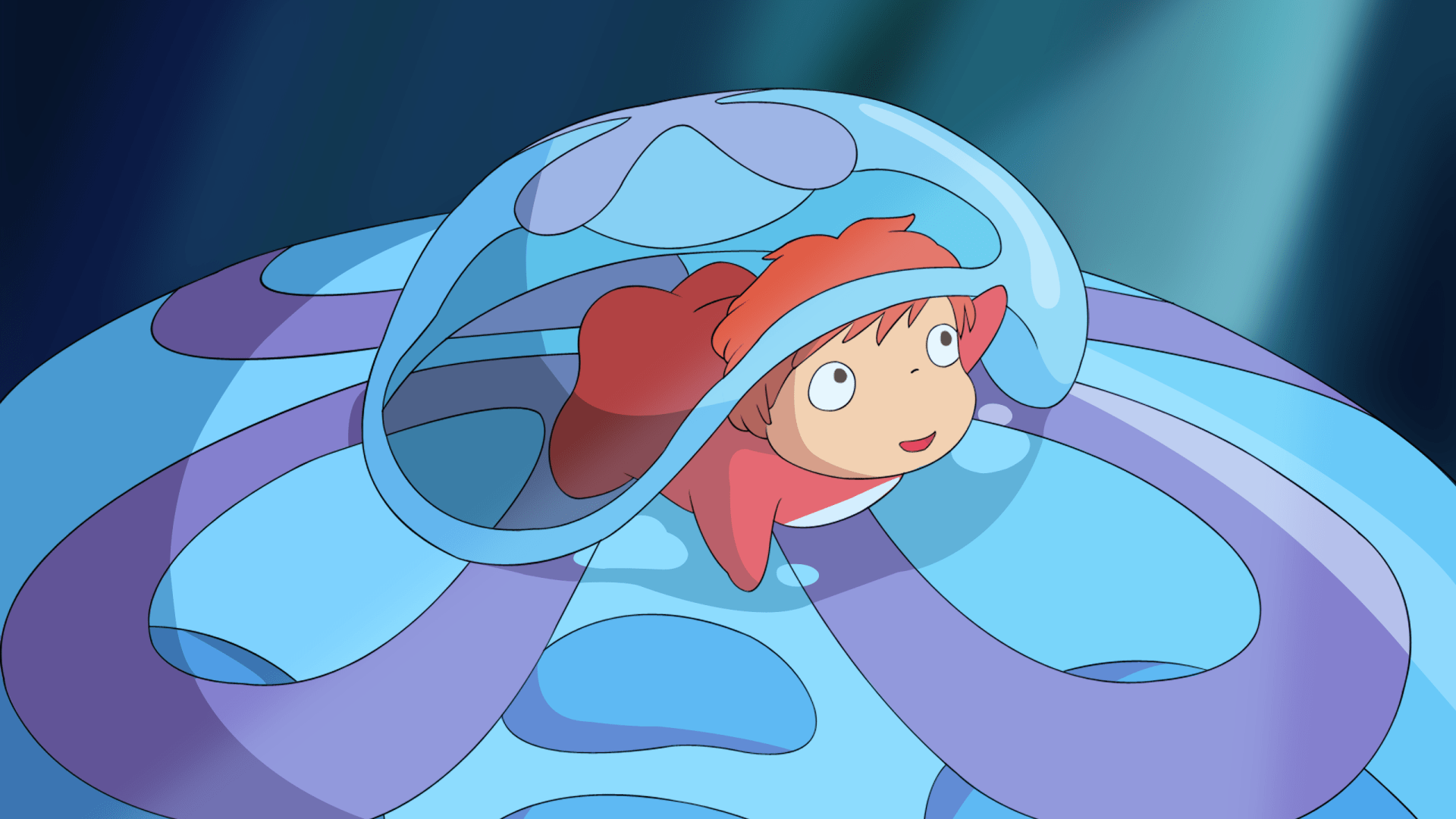 1920x1080 Flower, Ponyo, Poppy, Studio Ghibli HD Wallpaper & Background • 28889 • Wallur