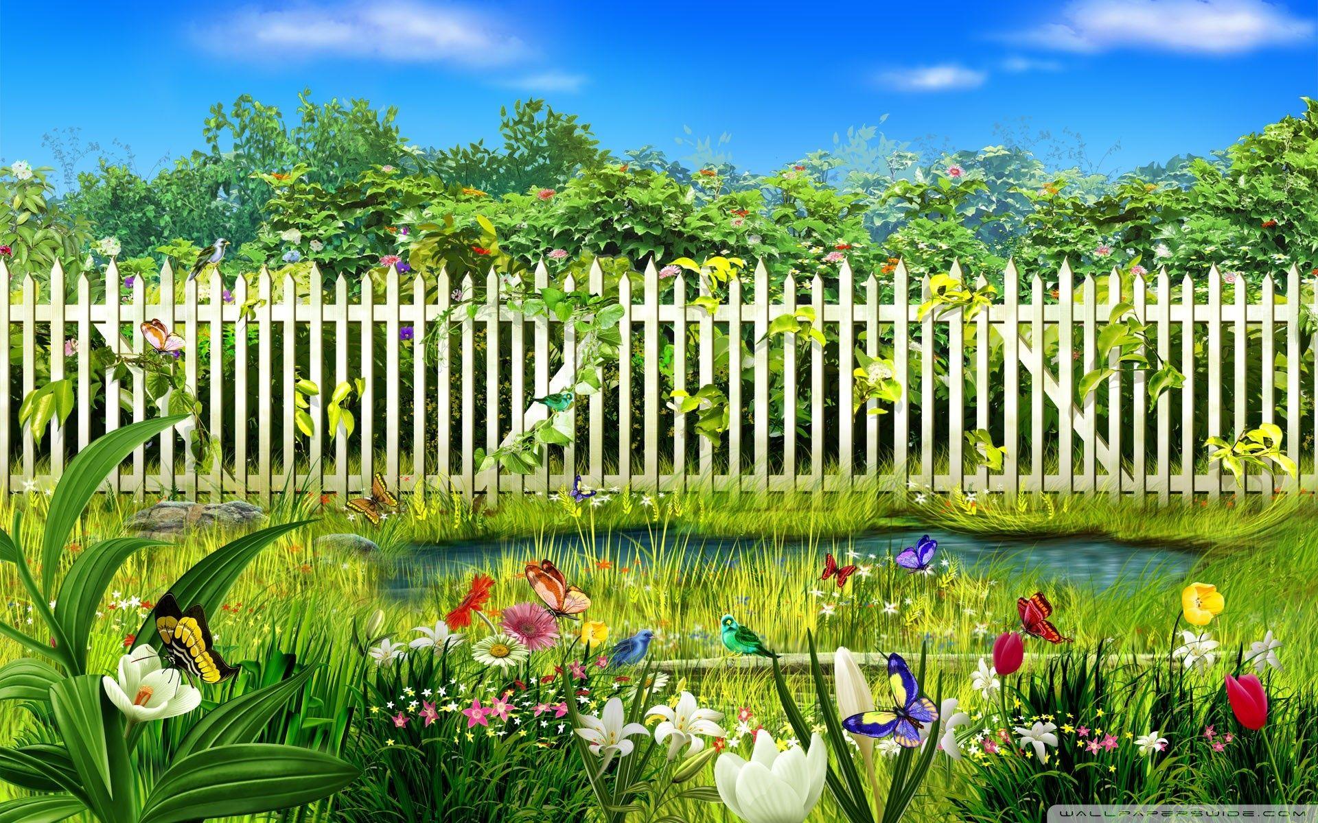 1920x1200 Wallpaper Garden