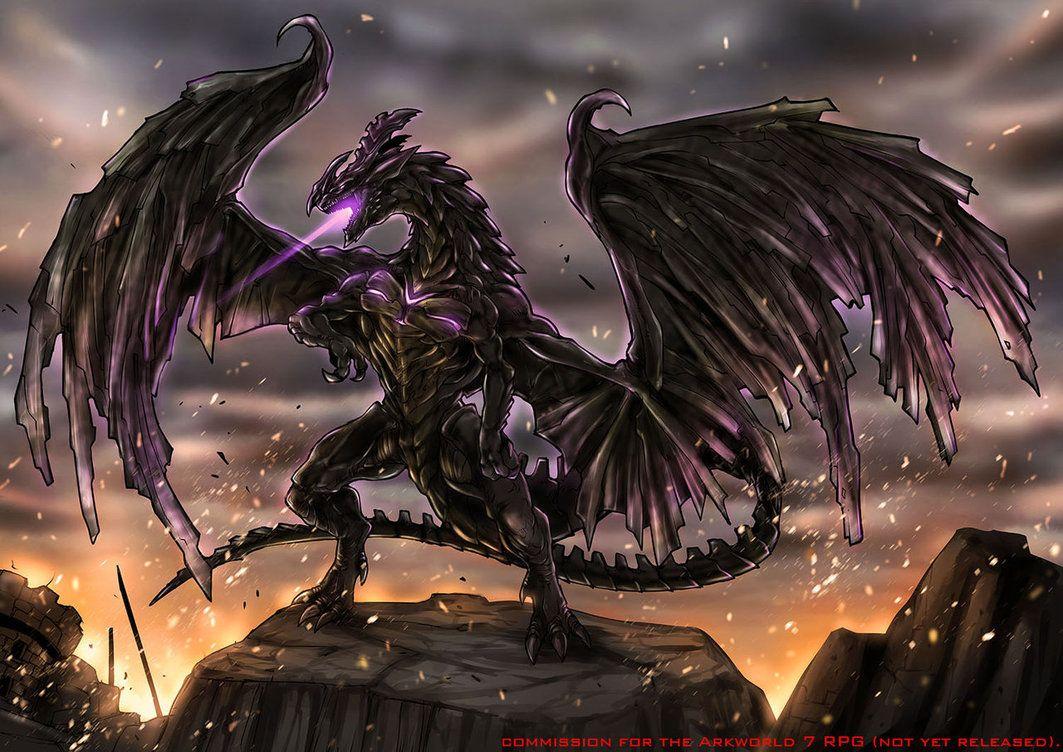 Dark Dragon Wallpapers - Top Free Dark Dragon Backgrounds - WallpaperAccess