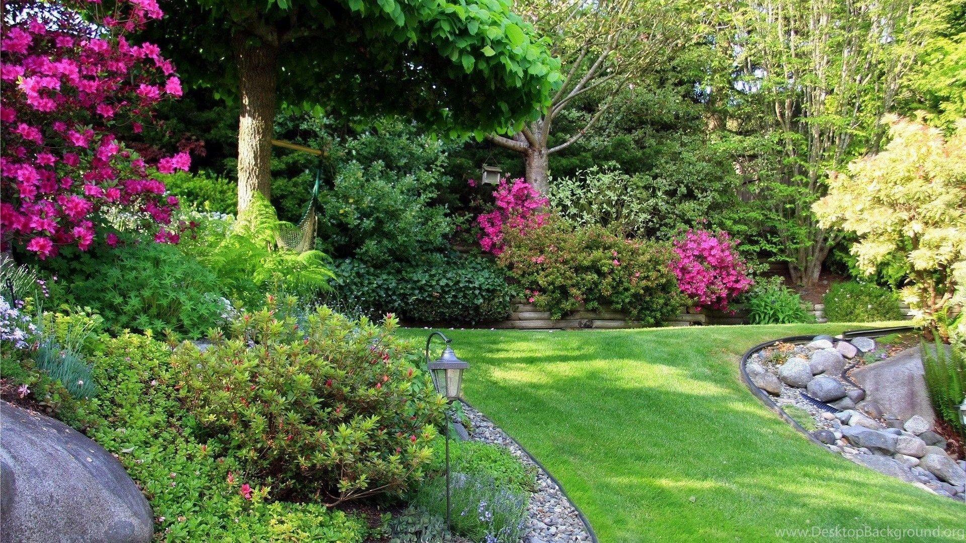 1920x1080 Full HD garden HD wallpaper Desktop Background