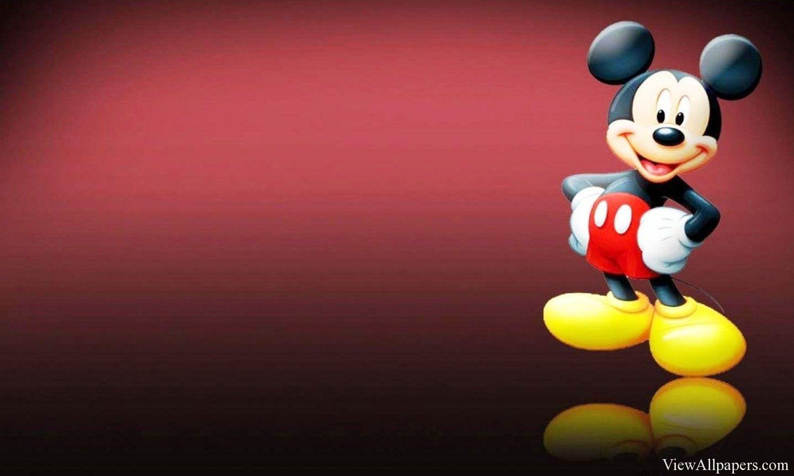 Hình nền 3D chuột Mickey 1600x960
