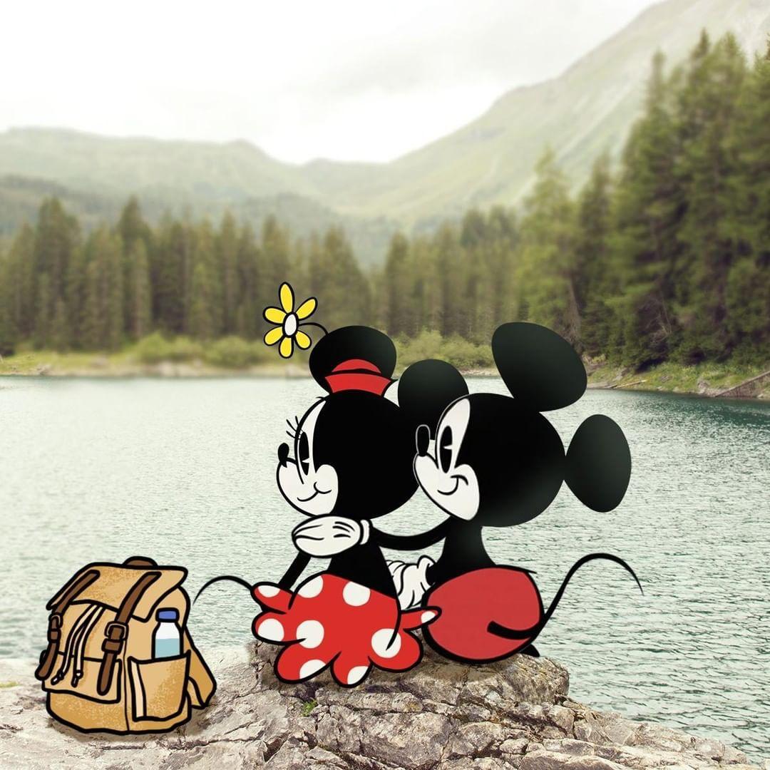 1080x1080 Mickey & minnie. Minnie mouse picture, Mickey mouse cartoon, Mickey mouse wallpaper