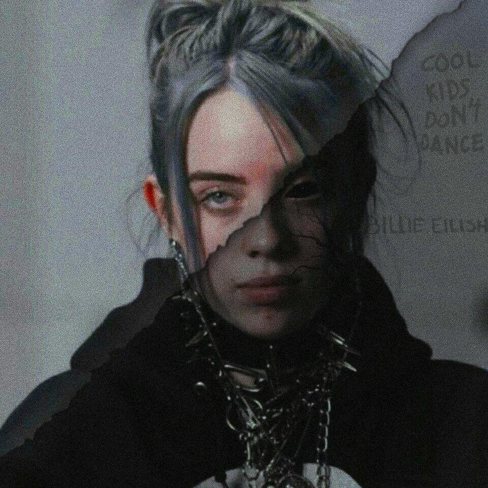 960x960 Billie Eilish Creepy Wallpaper