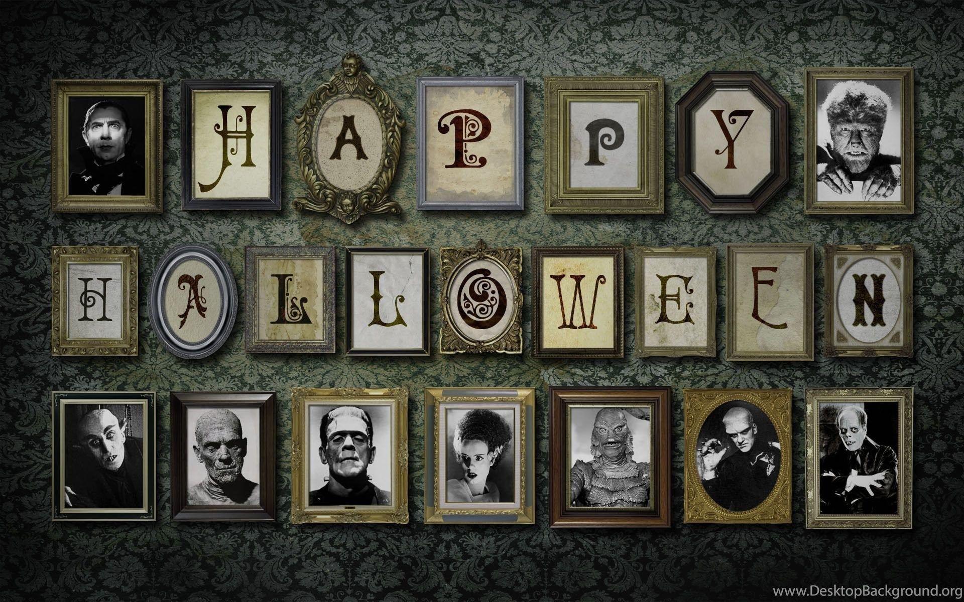 1920x1200 Halloween Scary Movie Characters Wallpaper 24224 Desktop Background