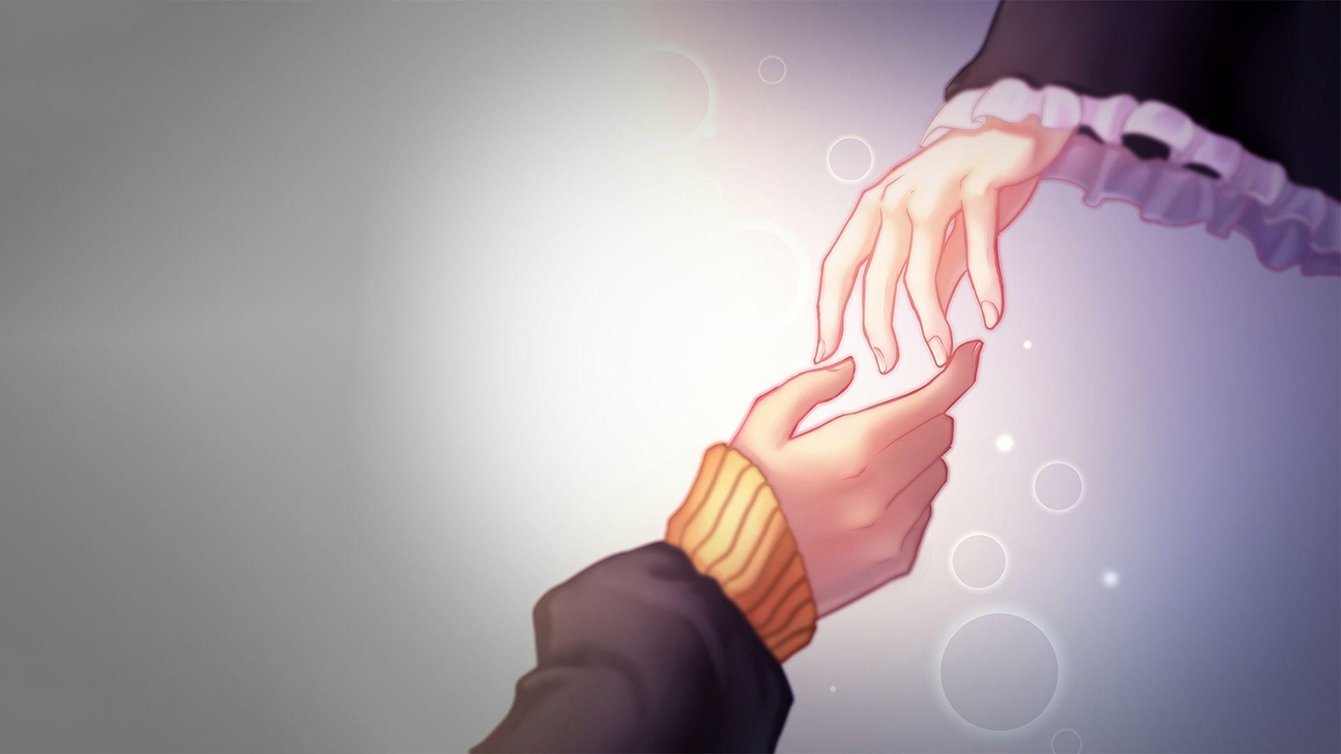 1920x1080 Download 1920x1080 Re: Zero, Rem, Natsuki Subaru, Hands Wallpaper for Widescreen