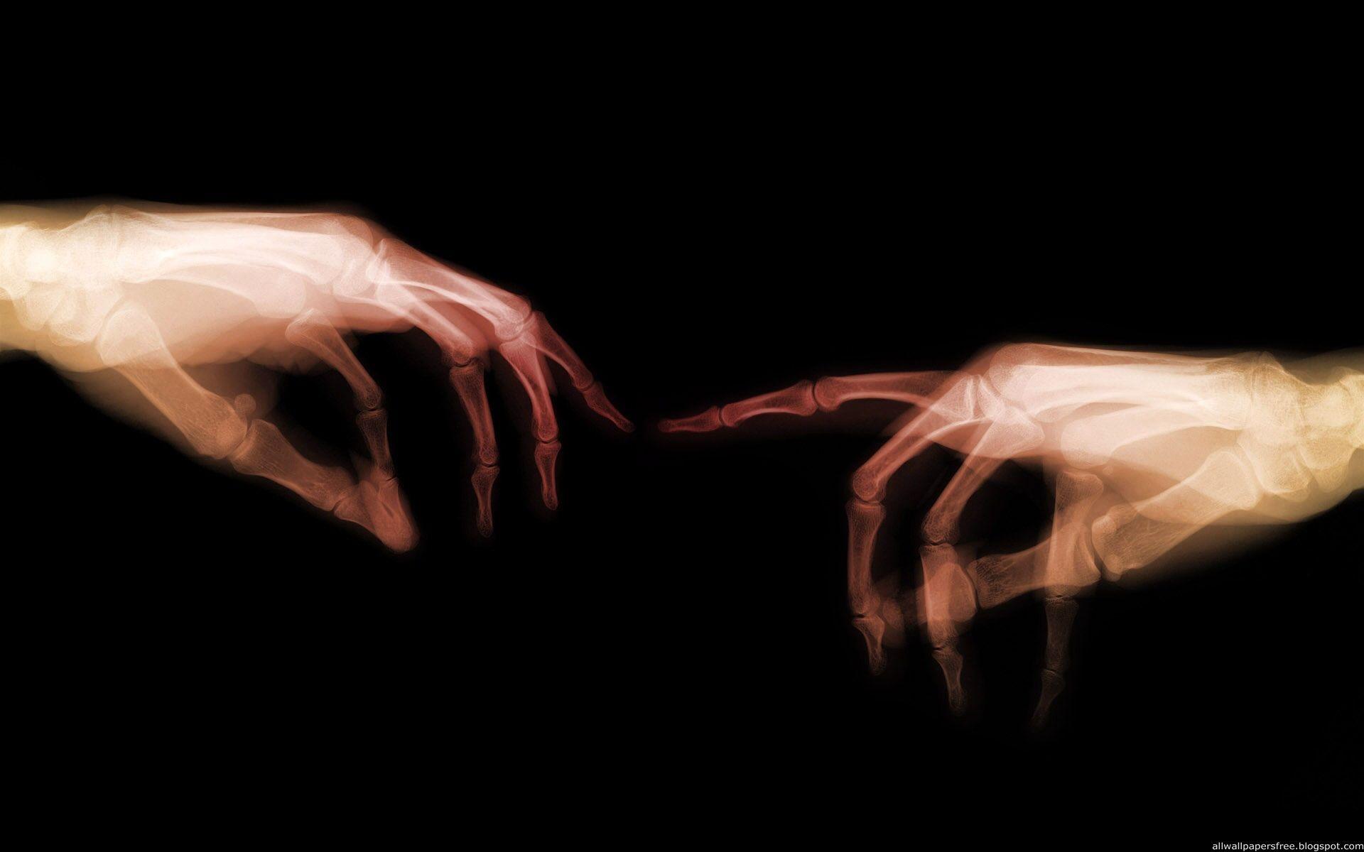 1920x1200 X Ray Hands wallpaper. X Ray Hands