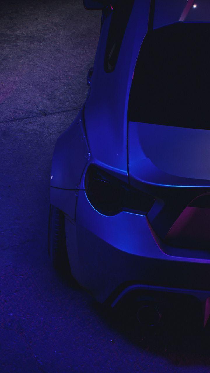 720x1280 Awe Inspiring Wallpaper 7201280 Neon Sports Car Rear Wallpaper. Sports Car, Car, Neon Car