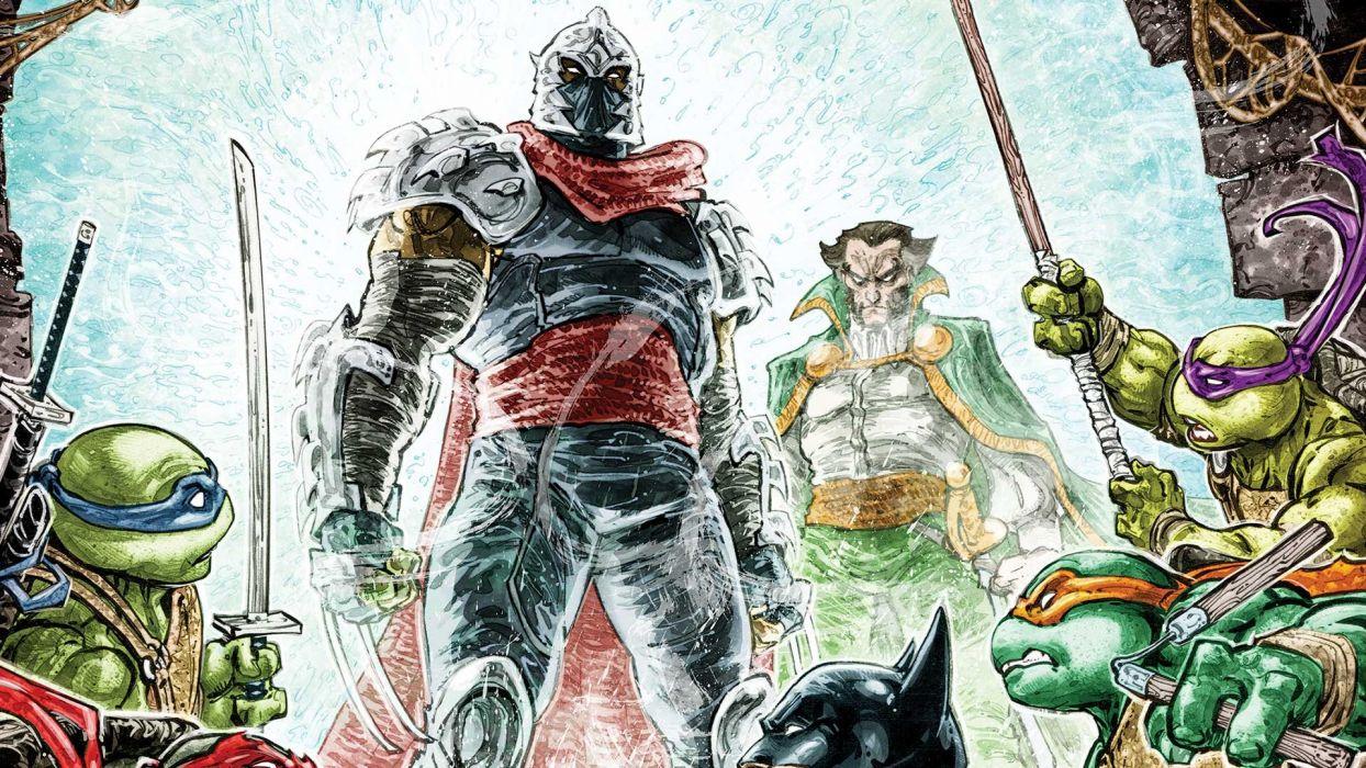 1244x700 TEENAGE MUTANT NINJA TURTLES Fantasy Sci Fi Adventure Warrior Animation Action Fighting Tmnt Poster Batman Wallpaperx1080