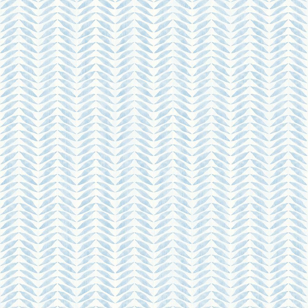 1000x1000 Chesapeake 56.4 Sq. Ft. Espalier Sky Blue Chevron Stripe Wallpaper 3117 12341. Striped Wallpaper, Brewster Wallpaper, Chevron Wallpaper