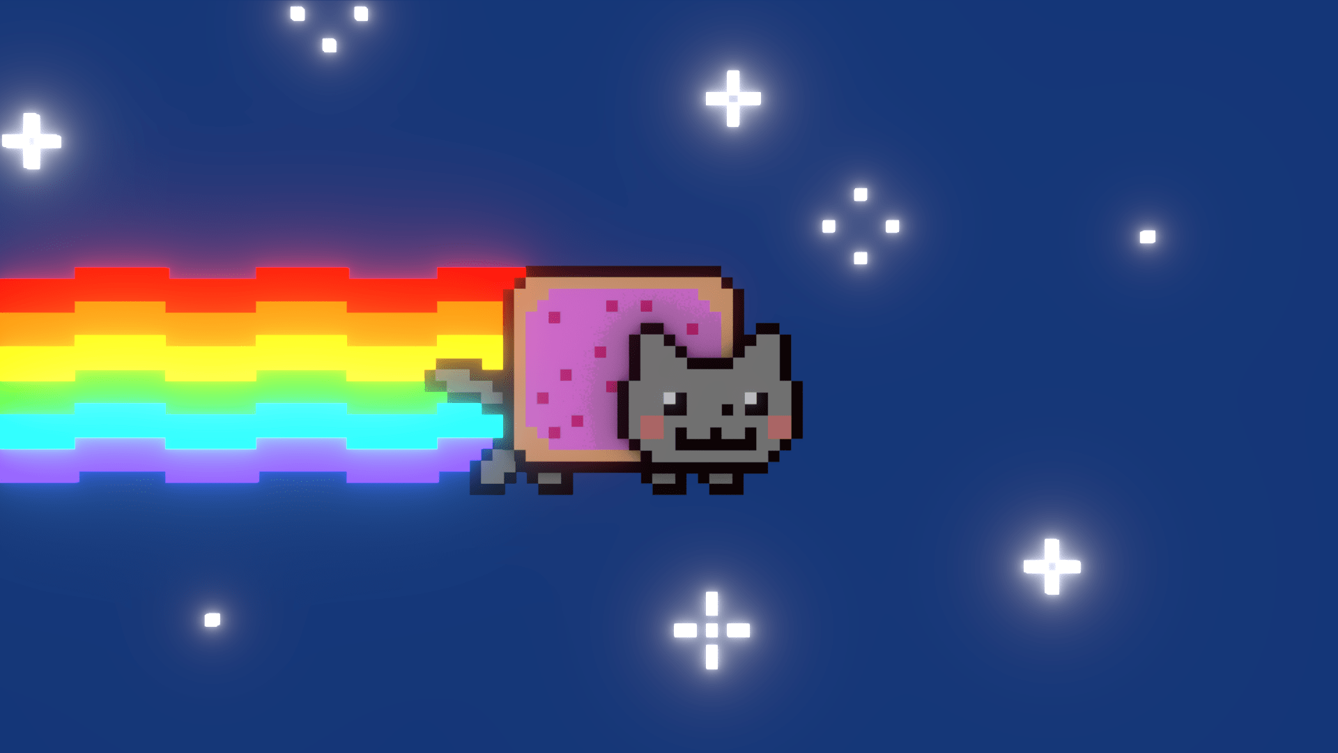 Rainbow Cat Wallpapers Top Free Rainbow Cat Backgrounds Wallpaperaccess