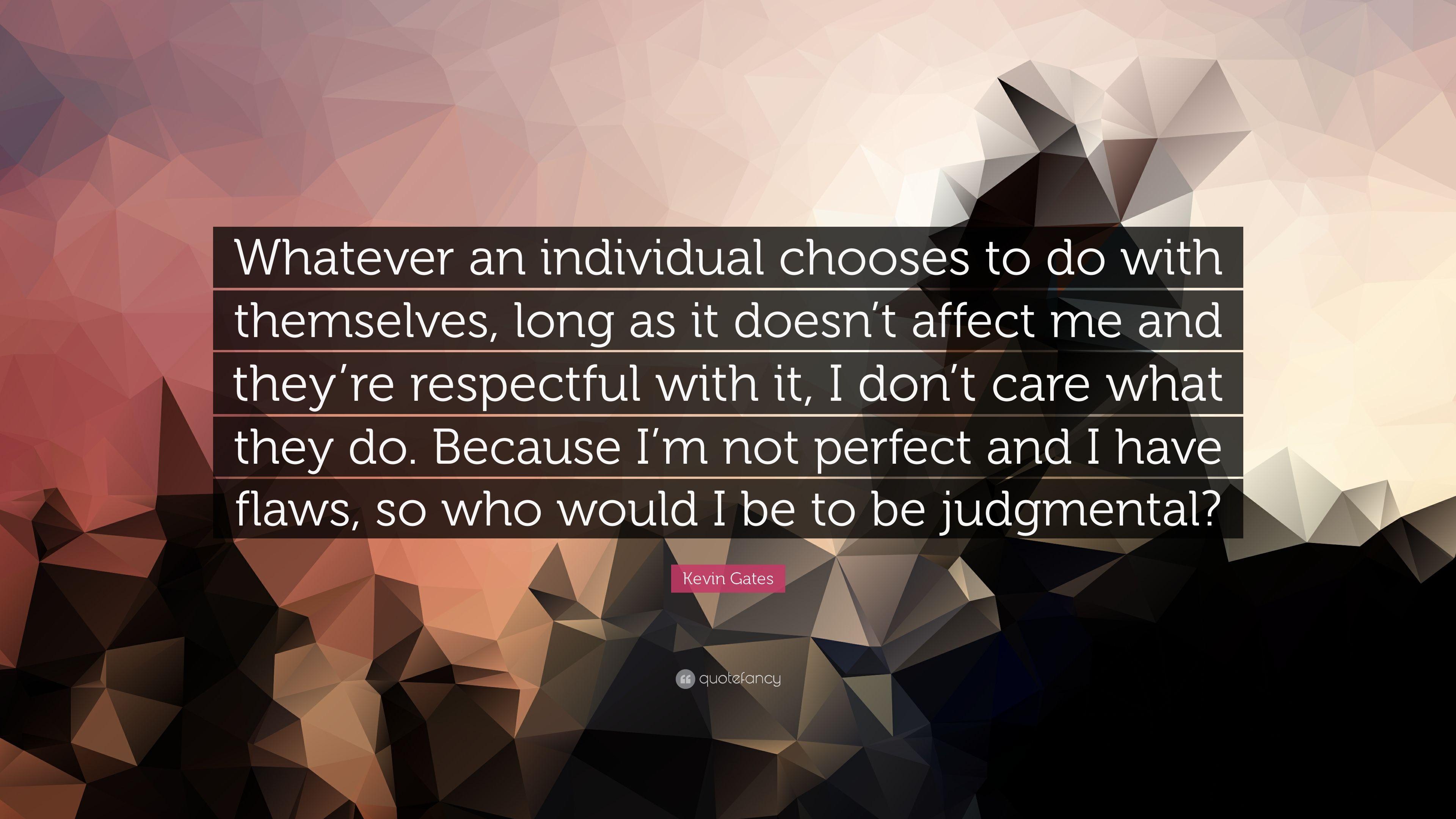 3840x2160 Kevin Gates Quote: “Whatever an individual chooses to do