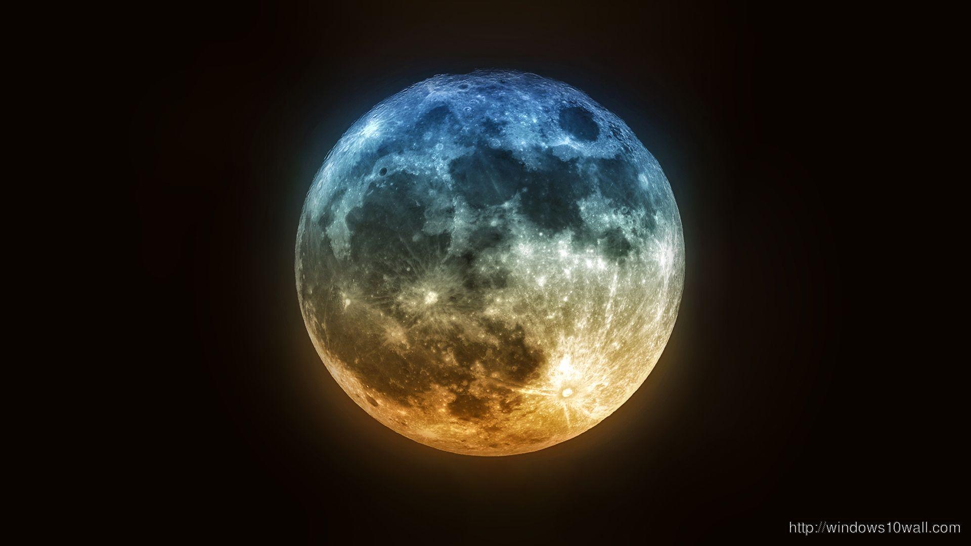 1920x1080 Moon Wallpaper