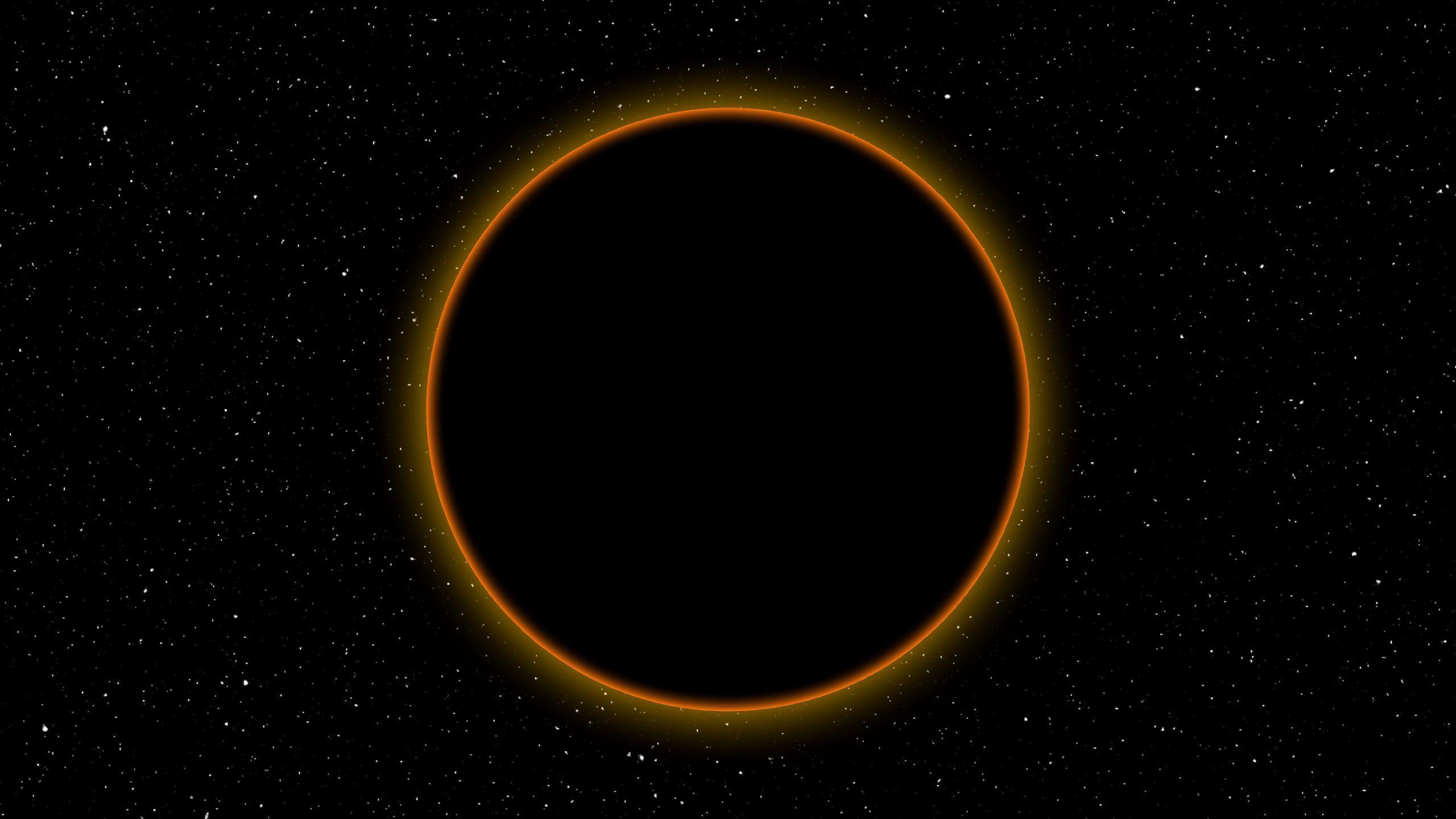 2560x1440 Download wallpaper 2560x1440 eclipse, moon, sun, space, dark, full moon widescreen 16:9 HD background