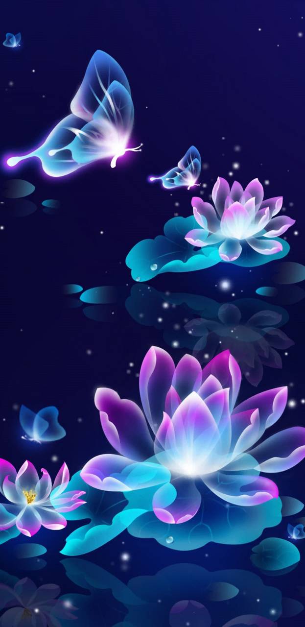 623x1280 ButterflyGlow wallpaper