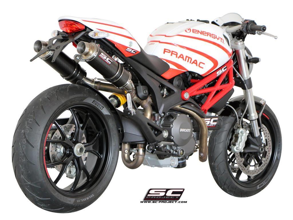 1024x768 Par de silenciadores GP MONSTER 796 (2010)