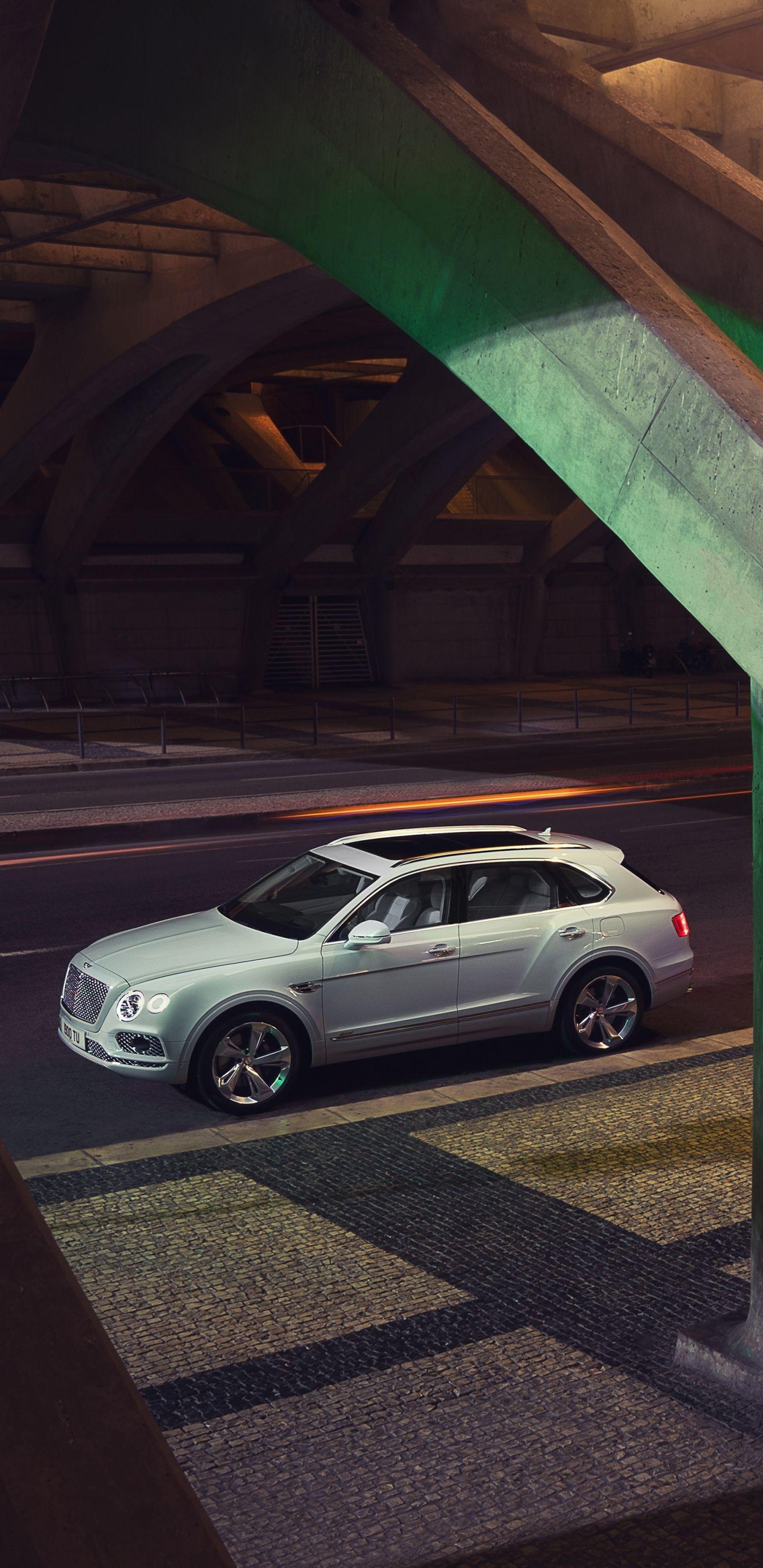 1440x2960 SUV, Bentley Bentayga, white wallpaper. New trucks, Bentley, Bentley suv