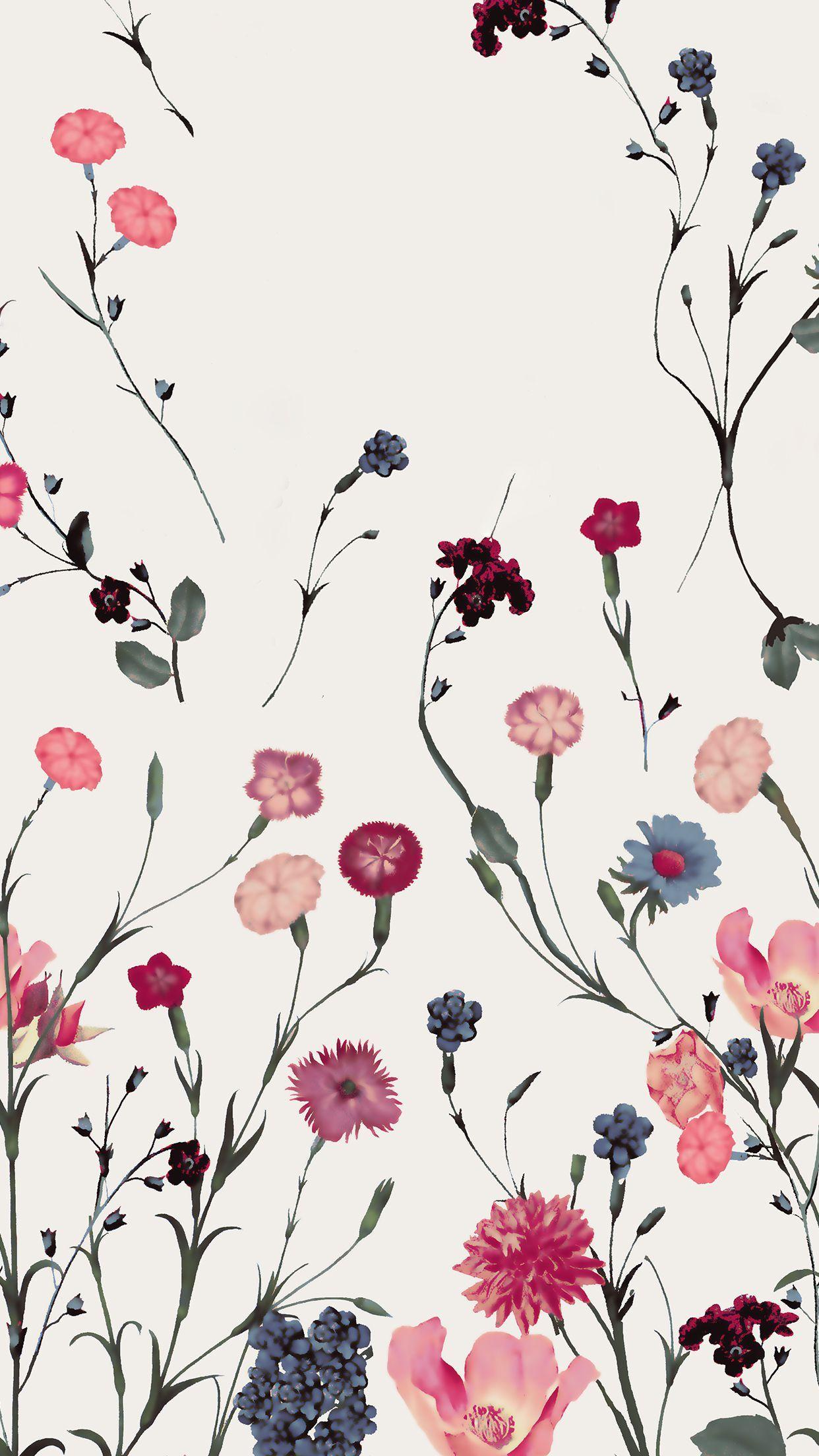 Vintage Flowers Wallpaper Iphone / Dry Flower Wallpapers On