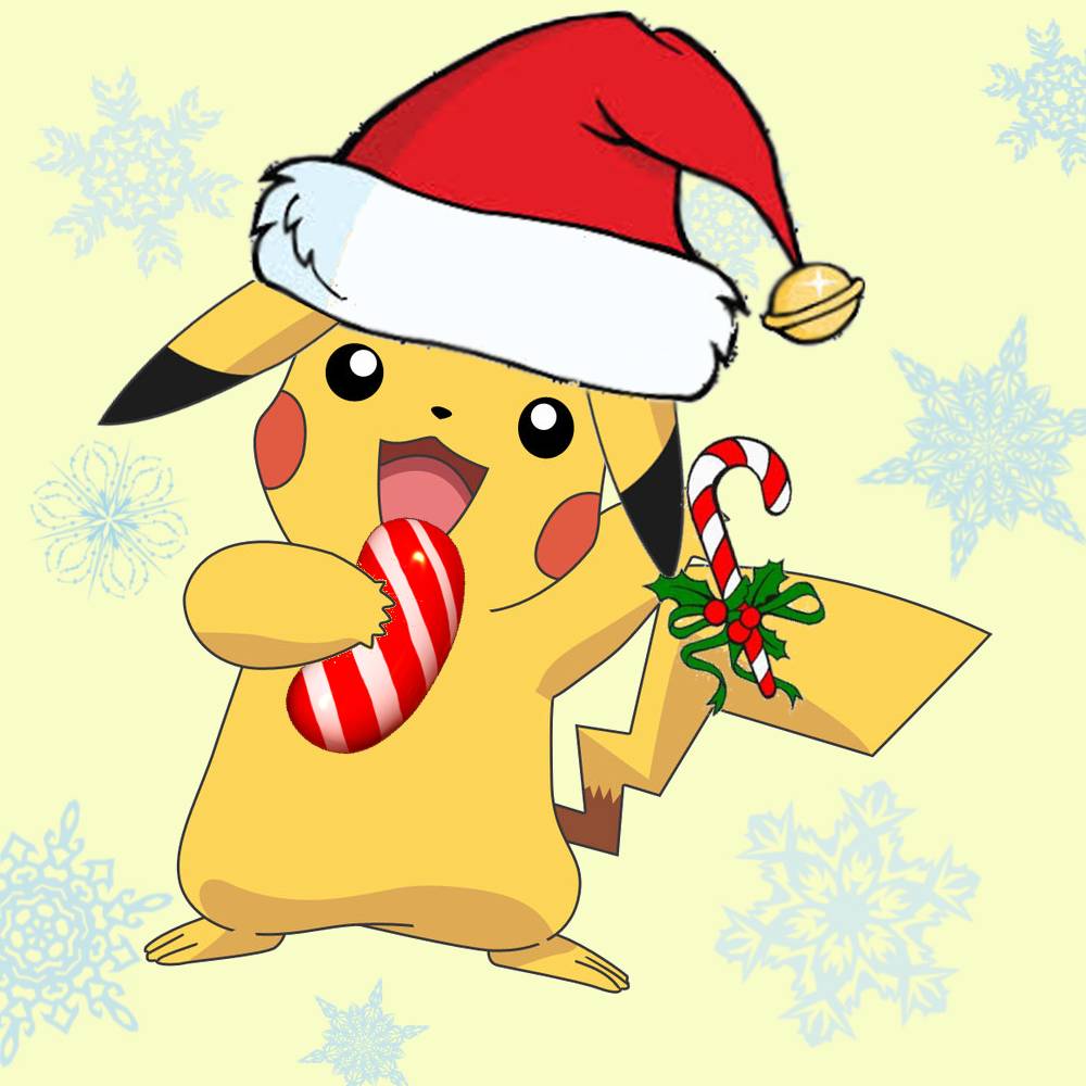 pikachu christmas edition