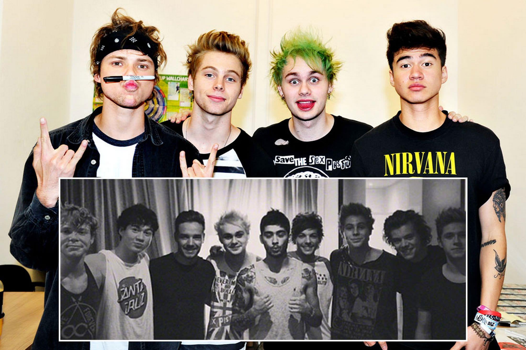 2197x1463 One direction collage wallpaper for iphone one direction collage