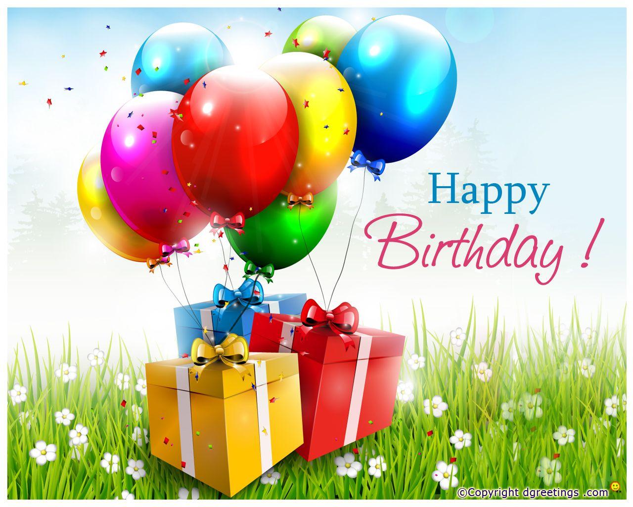 1280x1024 Free Birthday Desktop Wallpaper